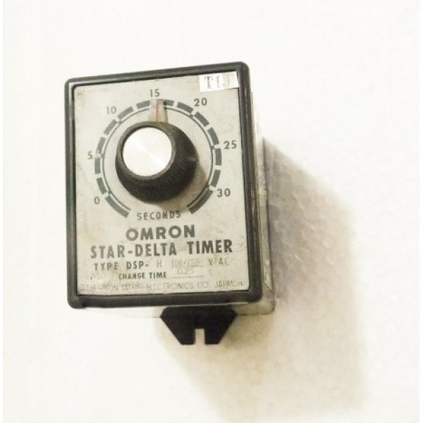 Star-Delta Timer, DSP-44A048E, Omron, Japan (14 Days Warrenty on Entire Stock)